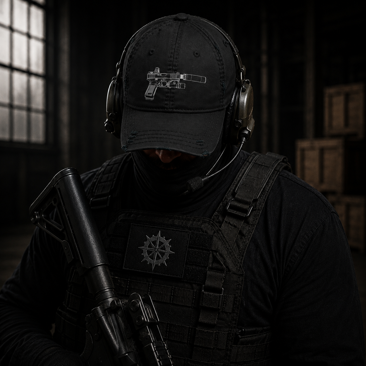 GLOCK// DISTRESSED CAP