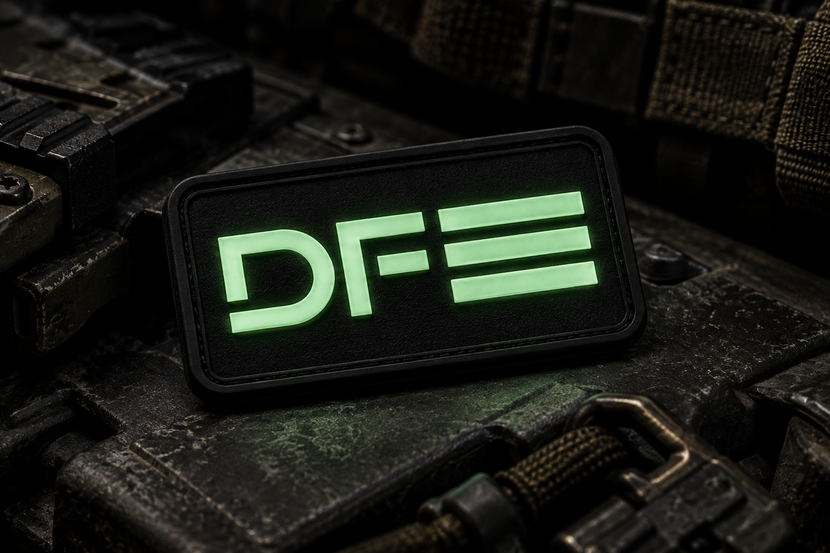 DRAWNFIRE DF GLOW PVC PATCH — LIMITED RUN